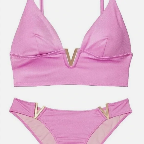 Victoria Secret Pink V-Hardware Cheeky Bikini Set - Picture 3 of 8